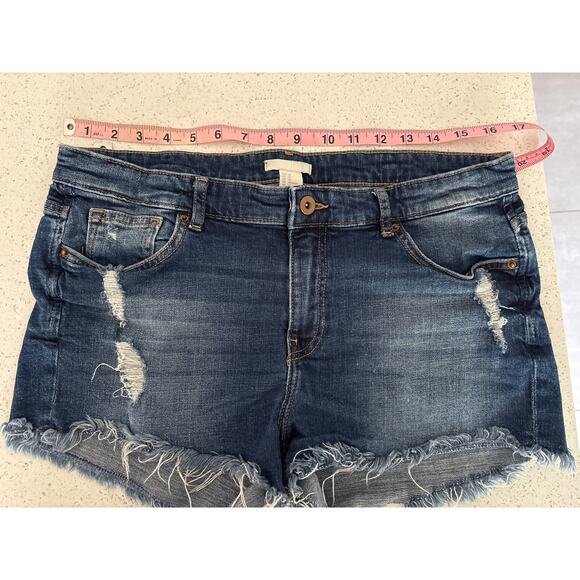 H&M Women’s Blue Denim Jeans Size 12 (EUR 42) – Classic Mid-Rise, Gently Used - Picture 1 of 4